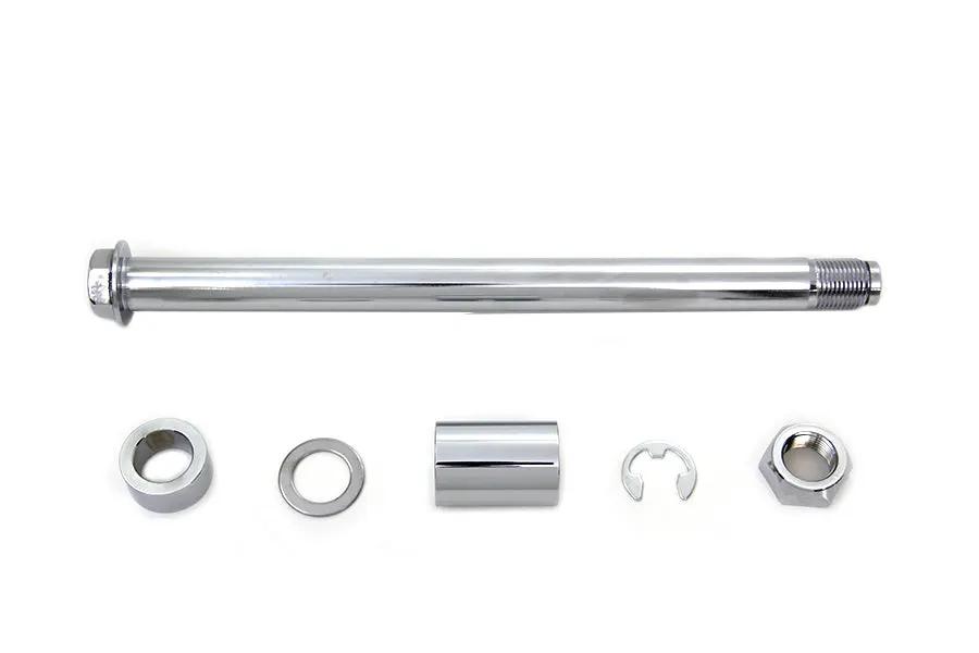 V-Twin Chrome Rear Axle Kit for Harley Davidson FXD (2008-2017) - Part #339177 by V-Twin