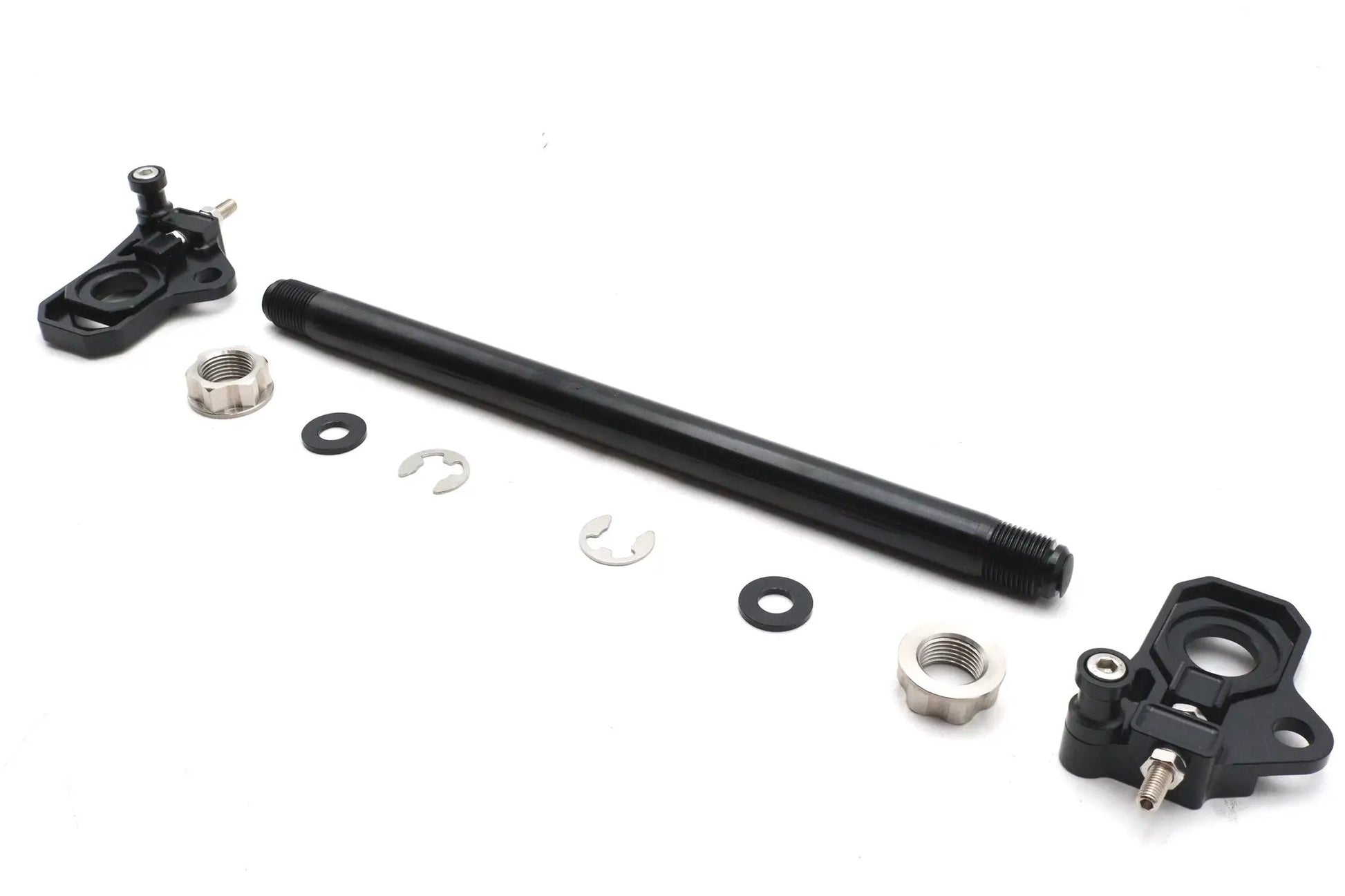 V-Twin 25mm Rear Axle Adjuster Kit for Harley Davidson FLT Models by V-Twin
