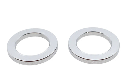 V-Twin Chrome Front or Rear Axle Spacer Set with 3/4 Inch Inner Diameter by V-Twin
