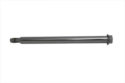 V-Twin Chrome Rear Axle for Harley Davidson FXD – 13-3/4 inch Bearing Surface with Hex Head and Threaded End by V-Twin