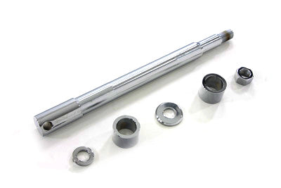 V-Twin 44-0794 Chrome Front Axle Kit for 2008-2017 Harley-Davidson FLT