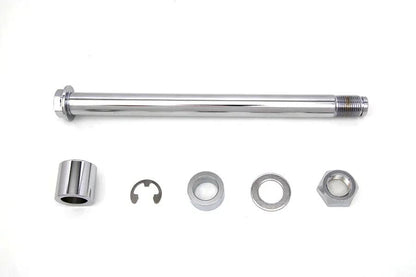 V-Twin Chrome Rear Axle Kit for Harley Davidson XL - 25mm Diameter Part #339199 by V-Twin