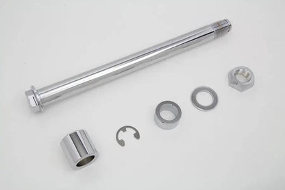 V-Twin Chrome Rear Axle Kit for Harley Davidson XL - 25mm Diameter Part #339199 by V-Twin
