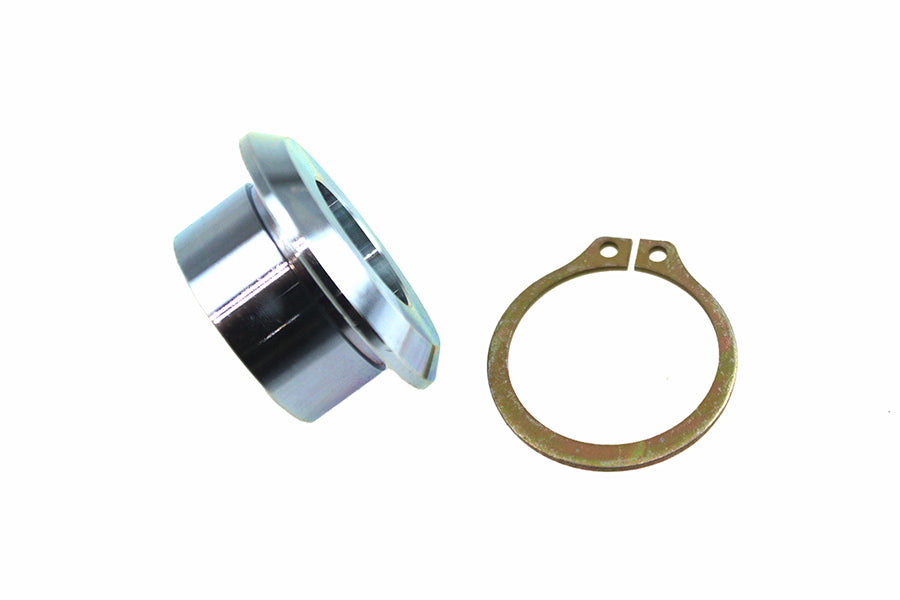 V-Twin Front Hub Cap Adapter Spacer for Harley Davidson FLST - Right Side, Zinc Finish, Part #77347