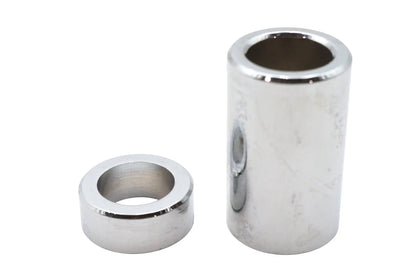 V-Twin Chrome Rear Axle Spacer Set for Harley Davidson FXST Models by V-Twin