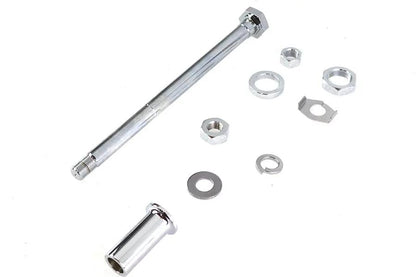 V-Twin Chrome Rear Axle Kit for Harley Davidson FL Models - Part #16-0267 by V-Twin