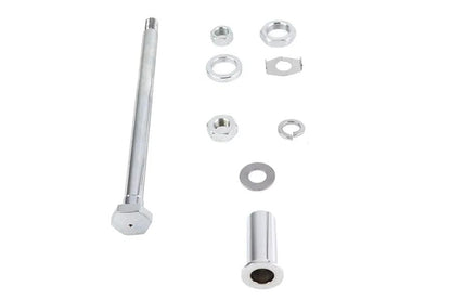 V-Twin Chrome Rear Axle Kit for Harley Davidson FL Models - Part #16-0267 by V-Twin