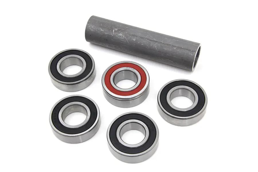 V-Twin 44-0866 25mm Front Wheel Hub Bearing Kit for Harley Davidson FLT Models by V-Twin