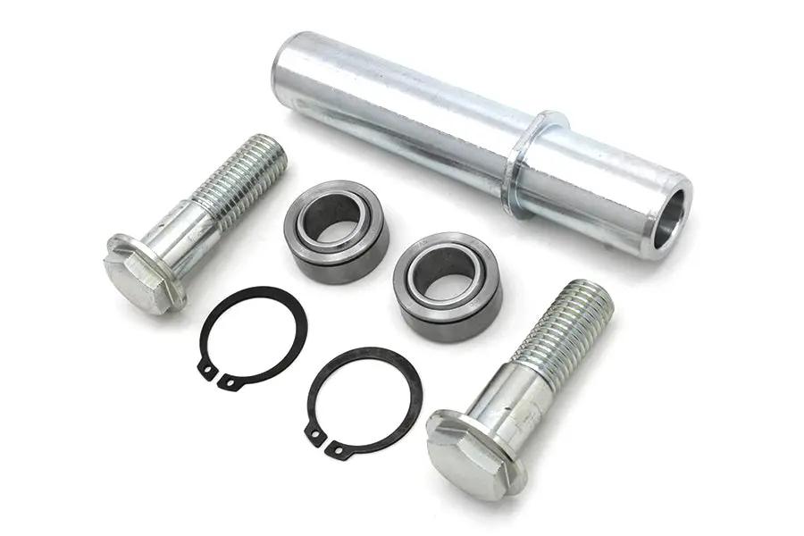 V-Twin Swingarm Pivot Kit for Harley Davidson XL Models - Includes Pivot Shaft, Bearings, and Hex Cap Screws by V-Twin