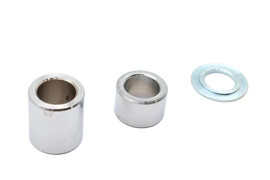 V-Twin Rear Axle Spacer Set with 3/4 Inch Inner Diameter for Harley Davidson FLT Models by V-Twin