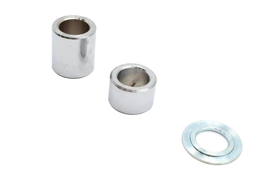 V-Twin Rear Axle Spacer Set with 3/4 Inch Inner Diameter for Harley Davidson FLT Models by V-Twin
