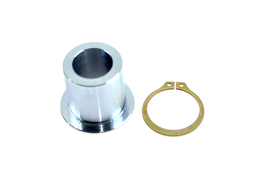 V-Twin Part 77349 Front Hub Cap Adapter Spacer with Zinc Finish for Harley Davidson FXST & FXDWG