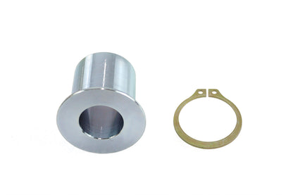 V-Twin Part 77349 Front Hub Cap Adapter Spacer with Zinc Finish for Harley Davidson FXST & FXDWG