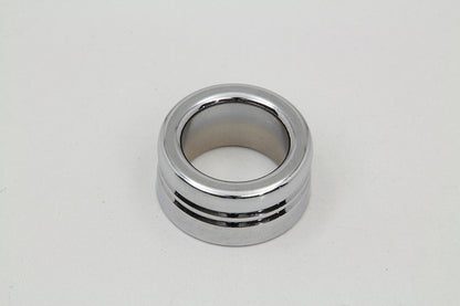 V-Twin Chrome Front Axle Spacer with 3/4 Inch Inner Diameter for Harley Davidson FLST Models