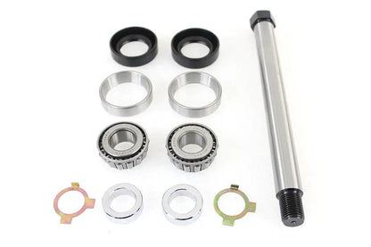 V-Twin Black Swingarm Pivot Kit for Harley Davidson FL Models by V-Twin