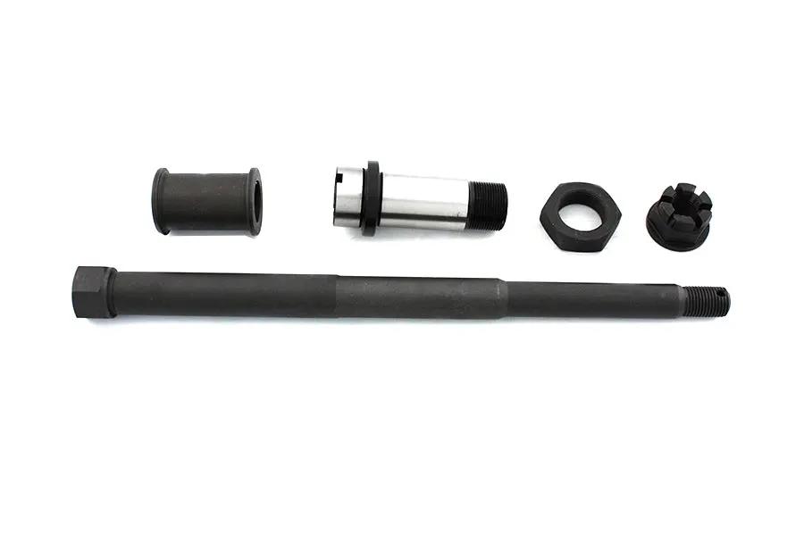 V-Twin Replica Front Axle Kit Parkerized for Harley Davidson EL and UL Models by V-Twin
