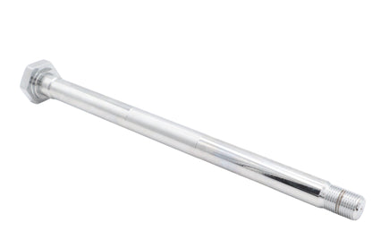V-Twin Factory Sample Chrome Rear Axle for Harley Davidson Models - 1940-1954 FL & UL Series