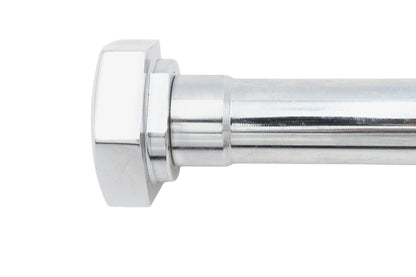 V-Twin Factory Sample Chrome Rear Axle for Harley Davidson Models - 1940-1954 FL & UL Series