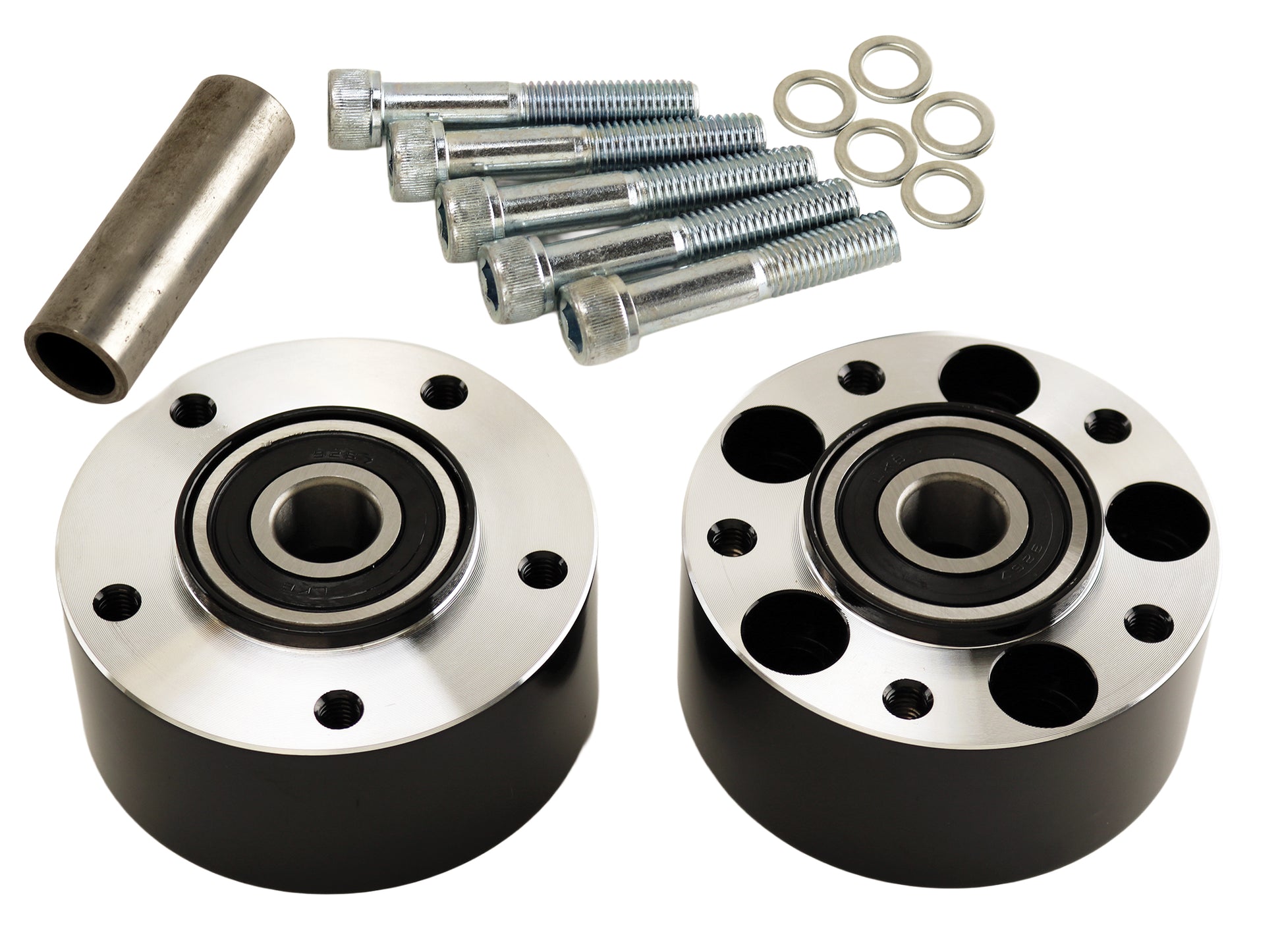 Ultima Part 37-803 Pulley Brake Dual Disc Spacer Black for Harley-Davidson Models