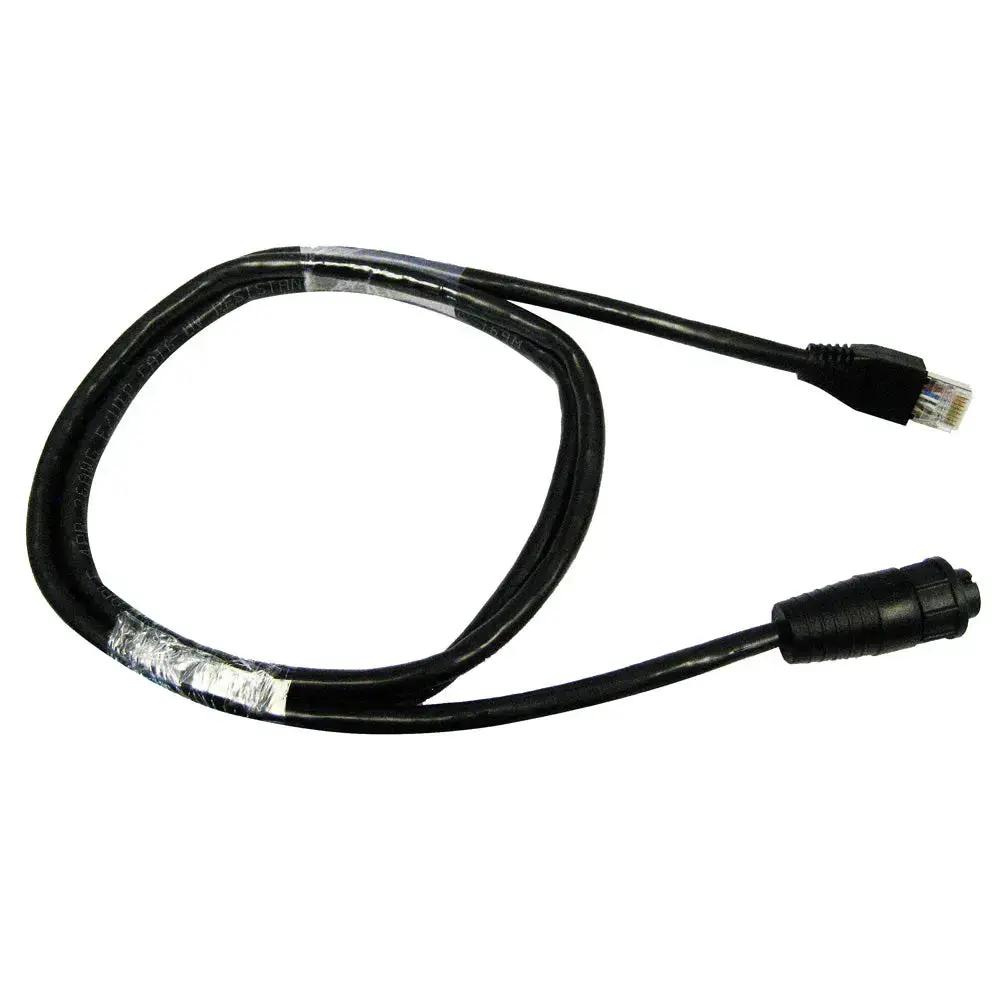 Raymarine RayNet to RJ45 Male Cable - 1 Meter for Marine Networking by Raymarine