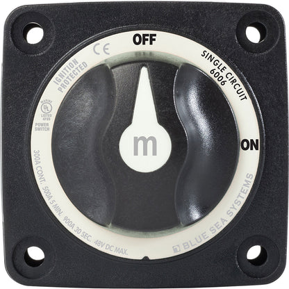 Blue Sea Systems 6007200 Mini Battery Switch Selector - 4 Position, Black