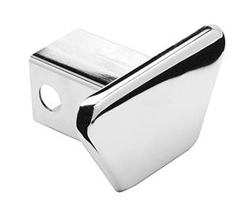 CEQUENT TOWING 5352 Receiver Tube Cover, 2 Inch Square Chrome Metal Tow Ready