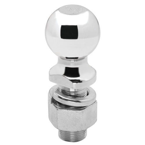 TOW READY Chrome Hitch Ball Bulk - 2-5/16 inch Diameter, 1-1/4 inch Shank, 2-3/4 inch Ball Height
