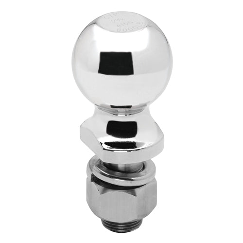 CEQUENT TOWING Stainless Steel Hitch Ball Pack - 2-5/16 inch Diameter, 1 inch Shank, 2-1/8 inch Ball Height