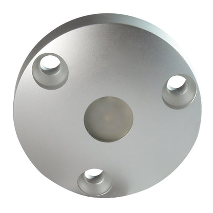 Lumitec High Intensity 'Anywhere' Light with Brushed Housing - White Non-Dimming