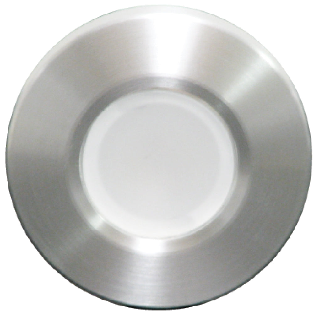 Lumitec Orbit Flush Mount Down Light - Brushed Finish with Multi-Color Options, Non-Dimming