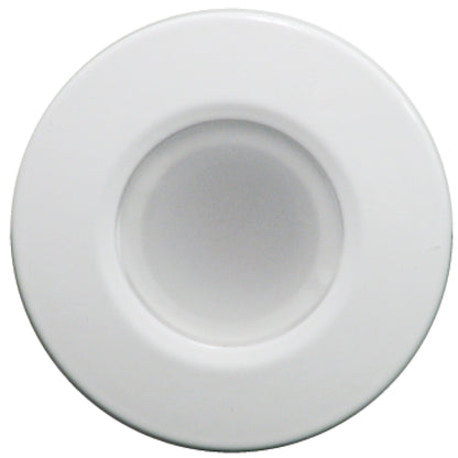 Lumitec Orbit Flush Mount Down Light in White Finish - Non-Dimming, Weatherproof Marine Lighting