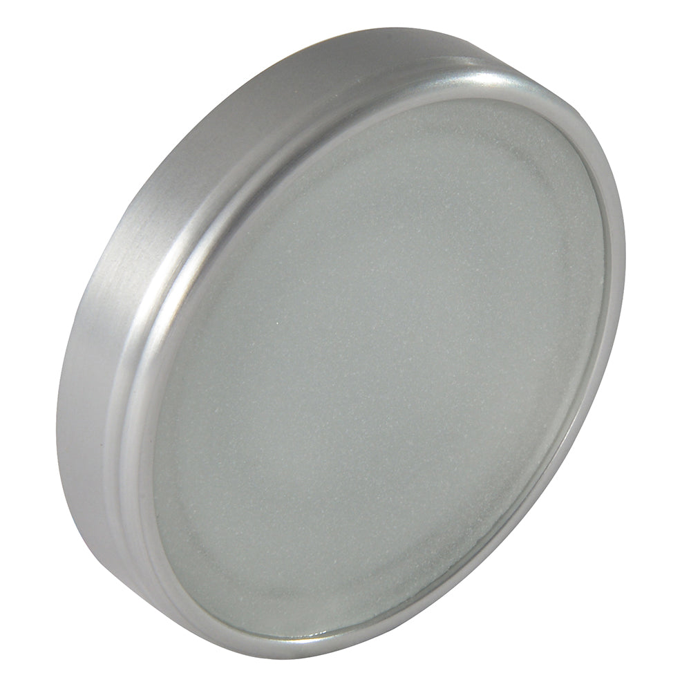 Lumitec Halo Flush Mount Down Light - Brushed Finish with Multi-Color White/Blue/Red/Purple Options