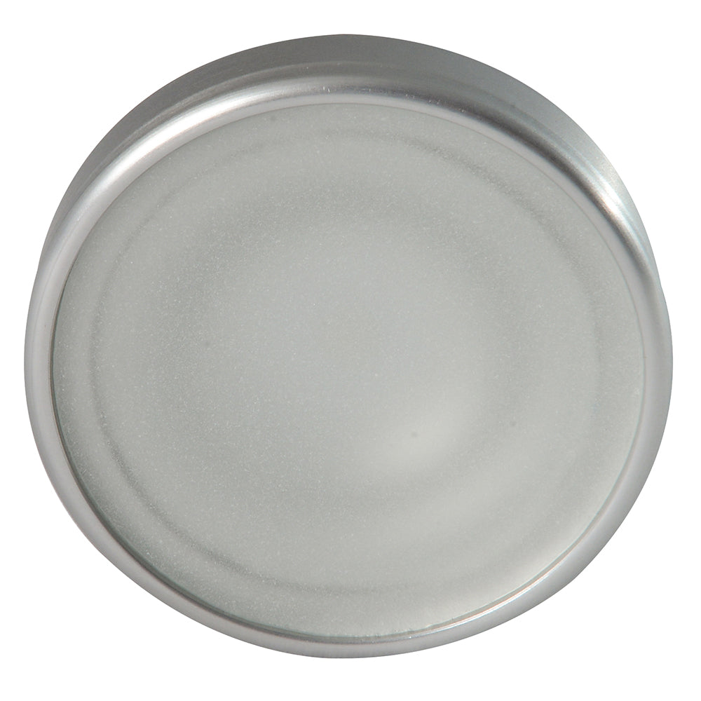 Lumitec Halo Flush Mount Down Light - Brushed Finish with Multi-Color White/Blue/Red/Purple Options