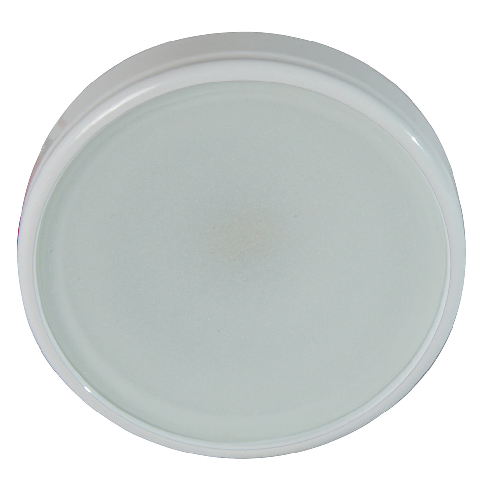 Lumitec Halo Flush Mount Down Light - White Finish, Non-Dimming