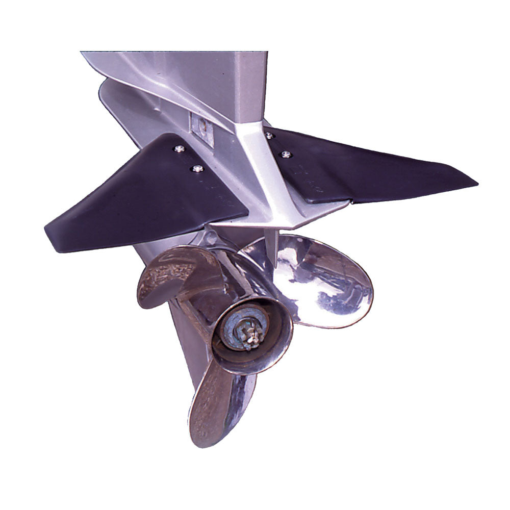 Davis Instruments Doel-Fin Hydrofoil for Outboards and Outdrives - Black