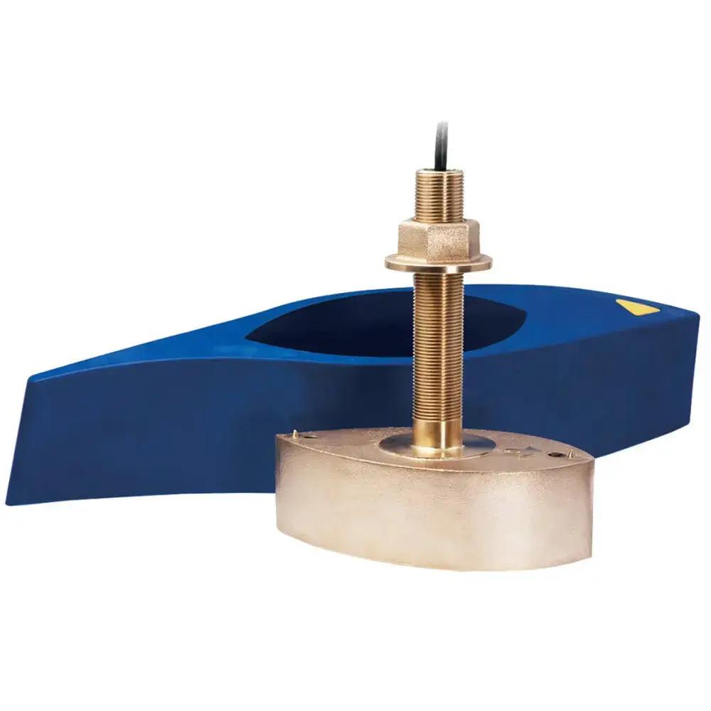 Raymarine B265LH 1kW Bronze Thru Hull Transducer with Temperature Sensor by Raymarine