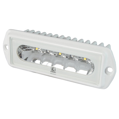 Lumitec Capri2 Flush Mount LED Flood Light with 2-Color White and Blue Dimming