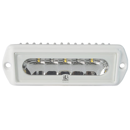 Lumitec Capri2 Flush Mount LED Flood Light with 2-Color White and Blue Dimming