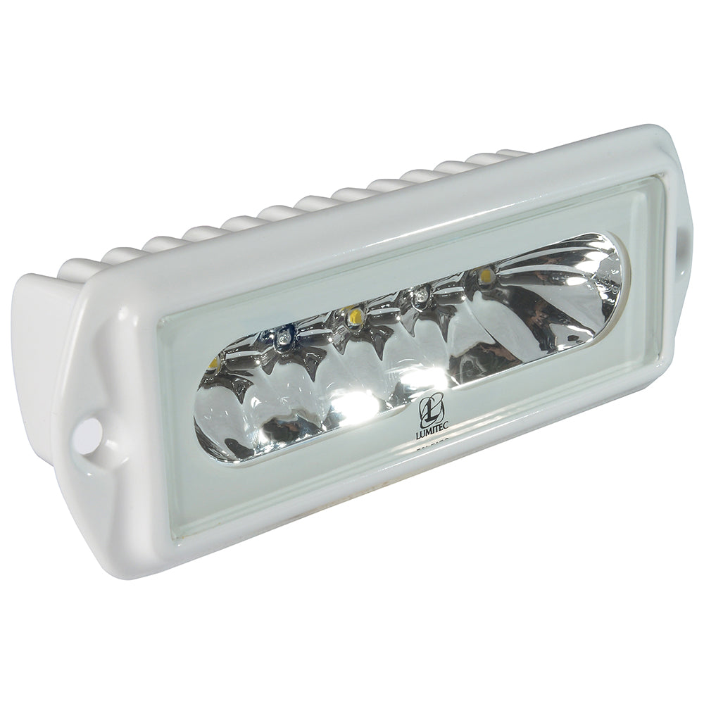 Lumitec Capri2 Flush Mount LED Flood Light with 2-Color White and Blue Dimming