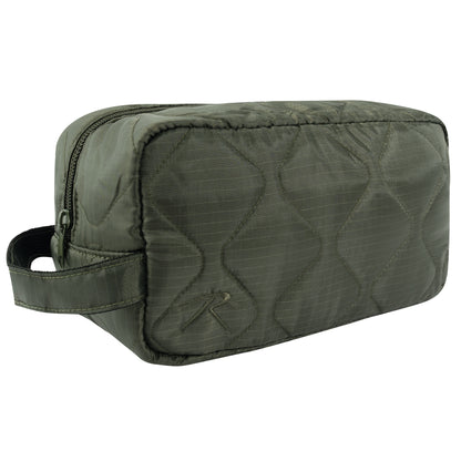 Rothco Lightweight Woobie Travel Kit Olive Drab – Compact Dopp Kit for Travel and Everyday Use