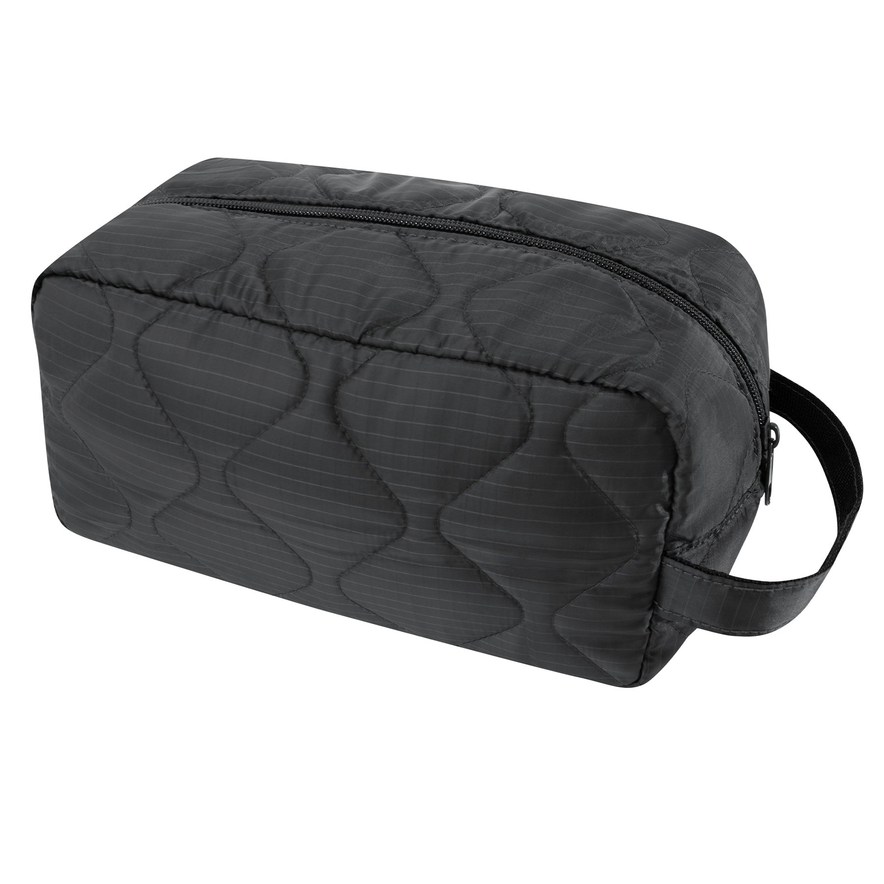 Rothco Lightweight Woobie Travel Kit in Black – Compact Dopp and Toiletry Bag