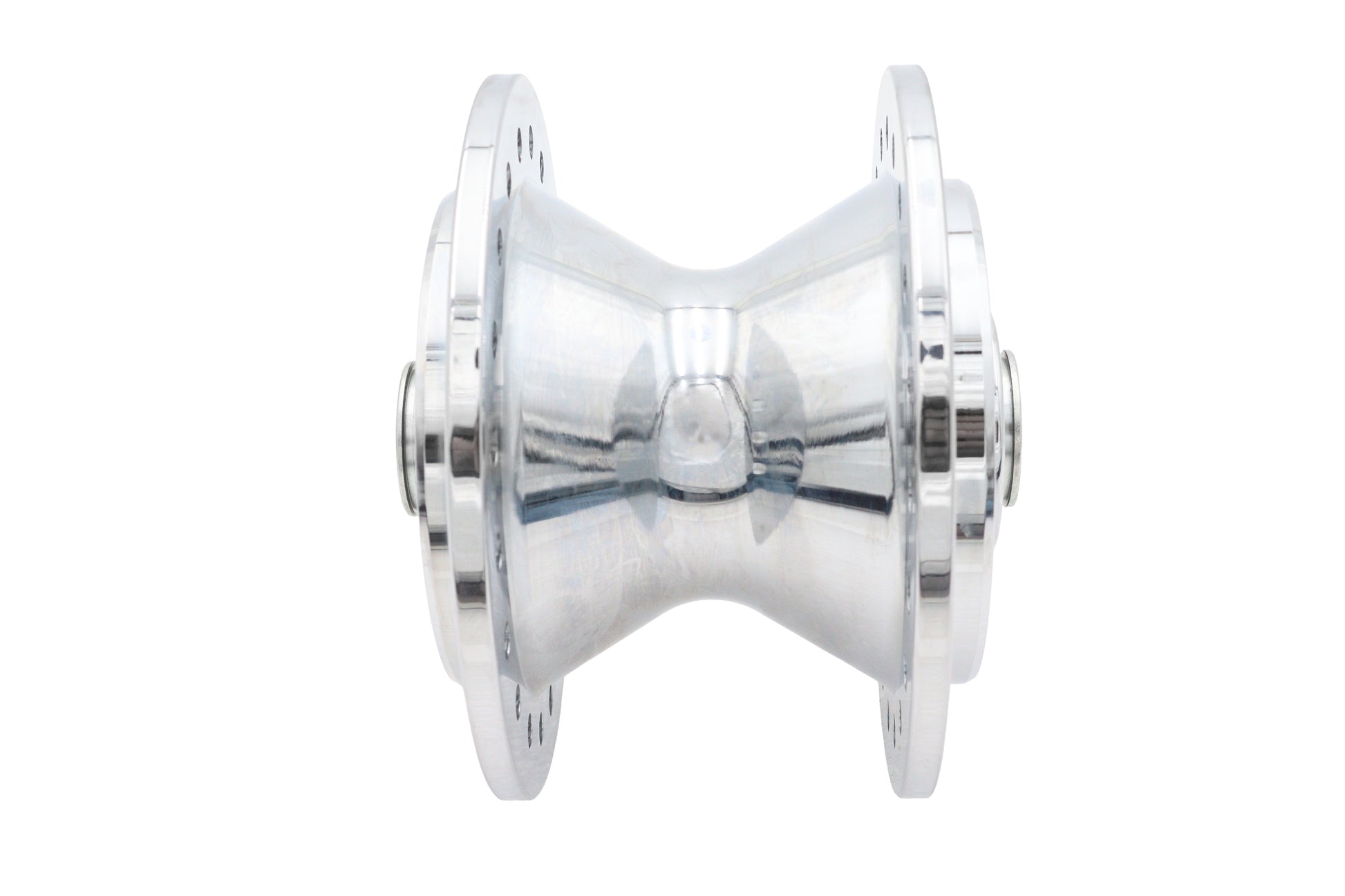 V-Twin Chrome Front Wheel Hub with Bearings for Harley Davidson XL (Part Number 71201A)