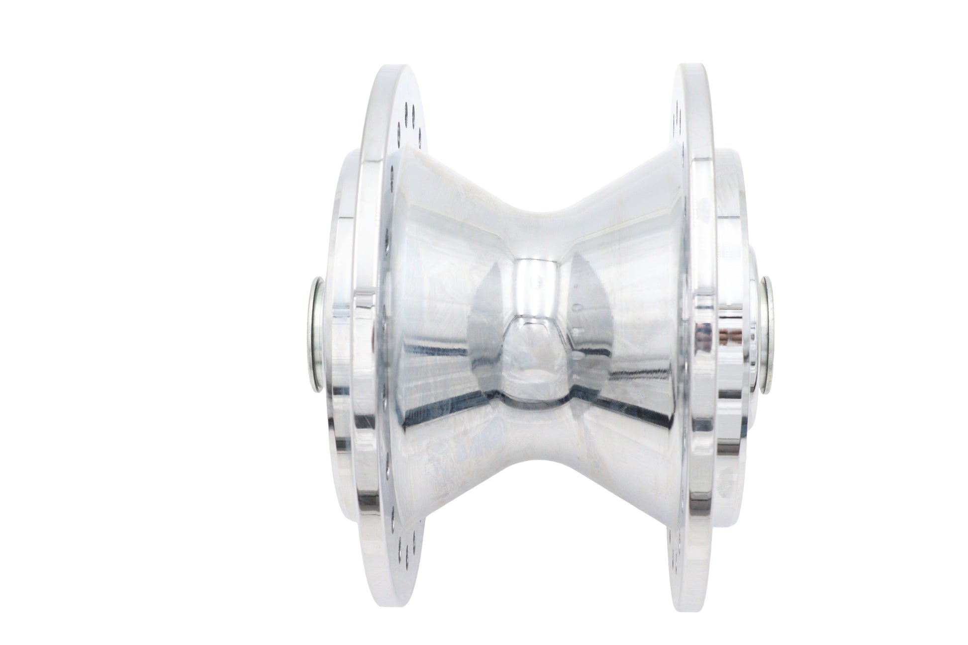 V-Twin Chrome Front Wheel Hub with Bearings for Harley Davidson XL (Part Number 71201A)