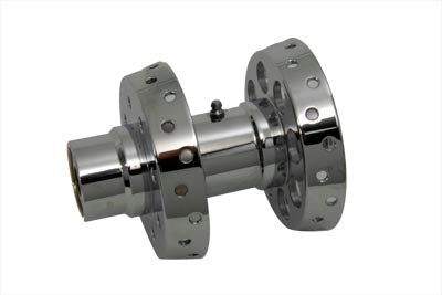 V-Twin Chrome Rear Wheel Hub Part 19370 for Harley Davidson XL Models