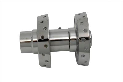 V-Twin Chrome Rear Wheel Hub Part 19370 for Harley Davidson XL Models