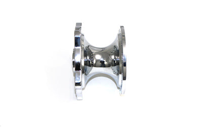 V-Twin Chrome Front Wheel Hub Clover Style - Part 19377