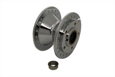 V-Twin Chrome Front Wheel Hub for Harley Davidson FX and FXE Models - Part 70904
