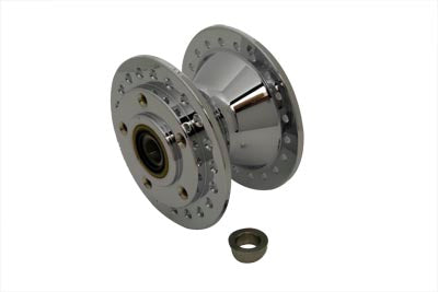 V-Twin Chrome Front Wheel Hub for Harley Davidson FX and FXE Models - Part 70904