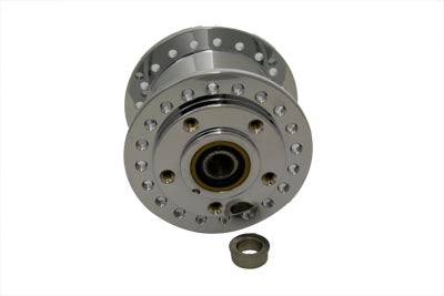 V-Twin Chrome Front Wheel Hub for Harley Davidson FX and FXE Models - Part 70904