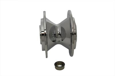 V-Twin Chrome Front Wheel Hub for Harley Davidson FX and FXE Models - Part 70904